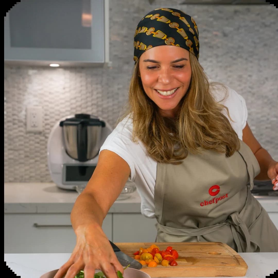 Chef in kitchen