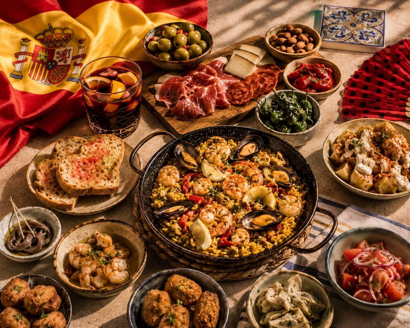 A Mediterranean small-plates spread prepared by a private chef in Boca Raton