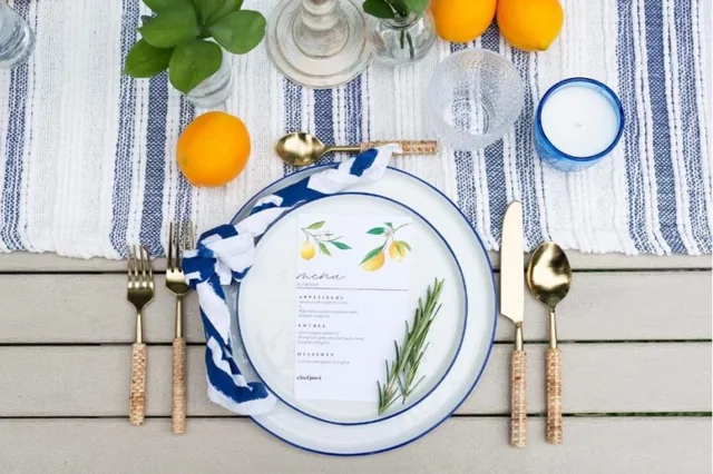 How To Set the Table for a Dinner Party