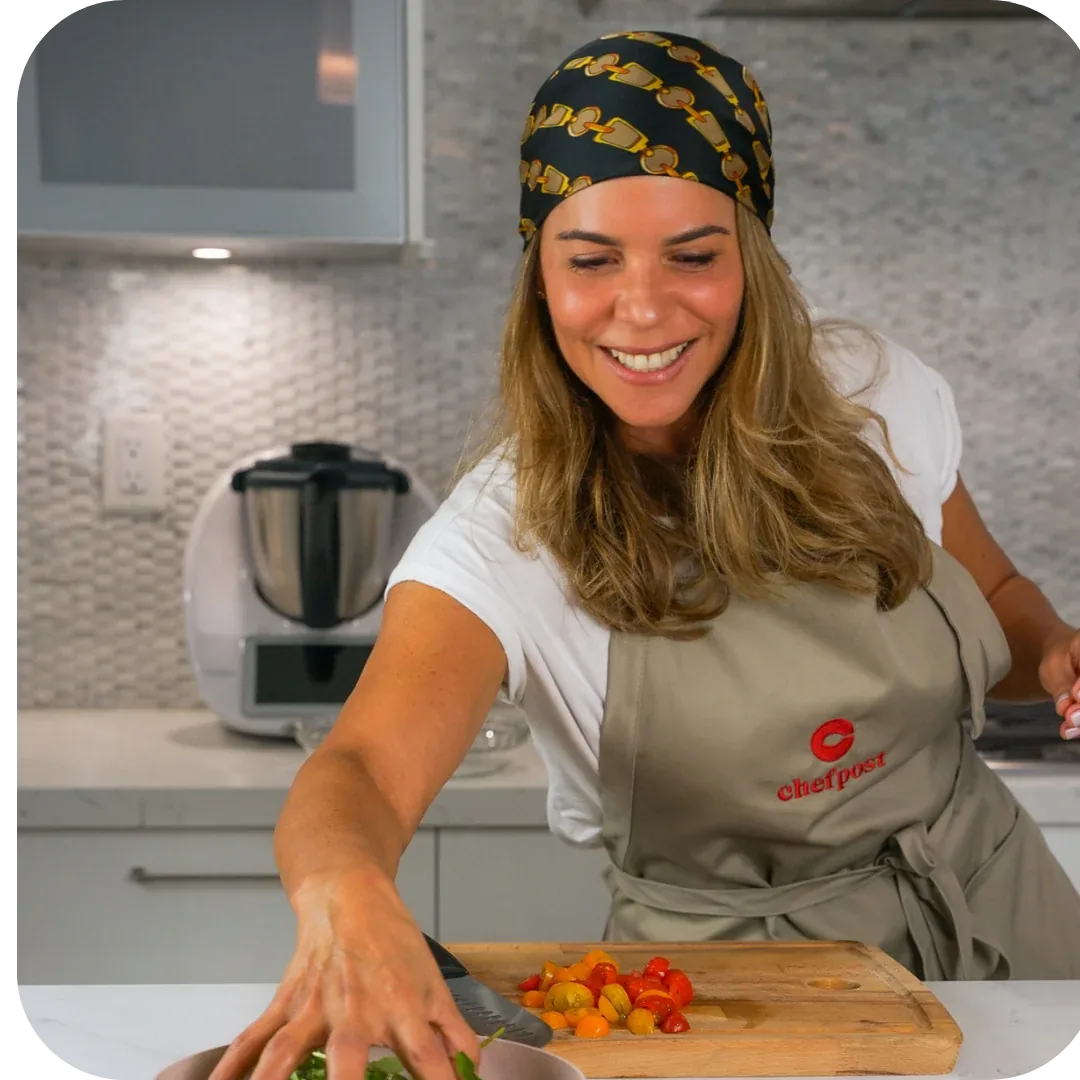 Chef in kitchen